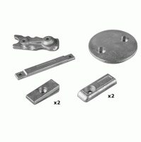 Mercury Anode kit Verado 350 L6 Pro Sportmaster Hardware included - Zinc - KITVER350-STD-SPT - Tecnoseal